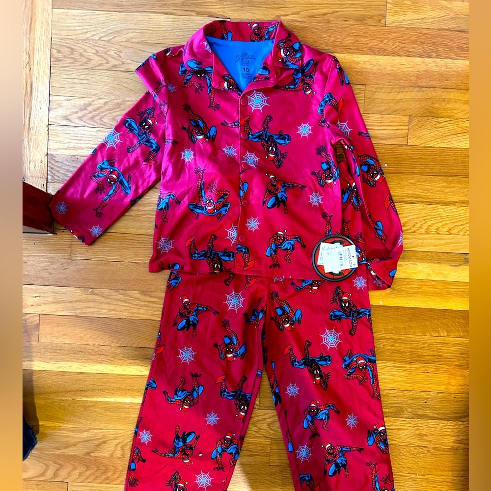 NWT Spider-Man pjs